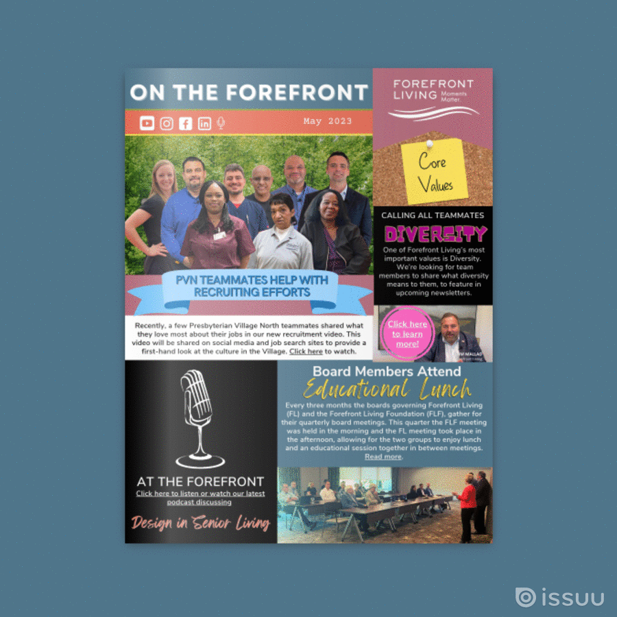 On the Forefront - May 2023 Newsletter