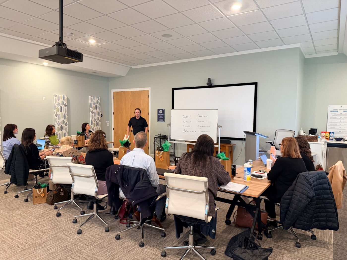 SJV Marketing Team Attends Greenbrier Sales School