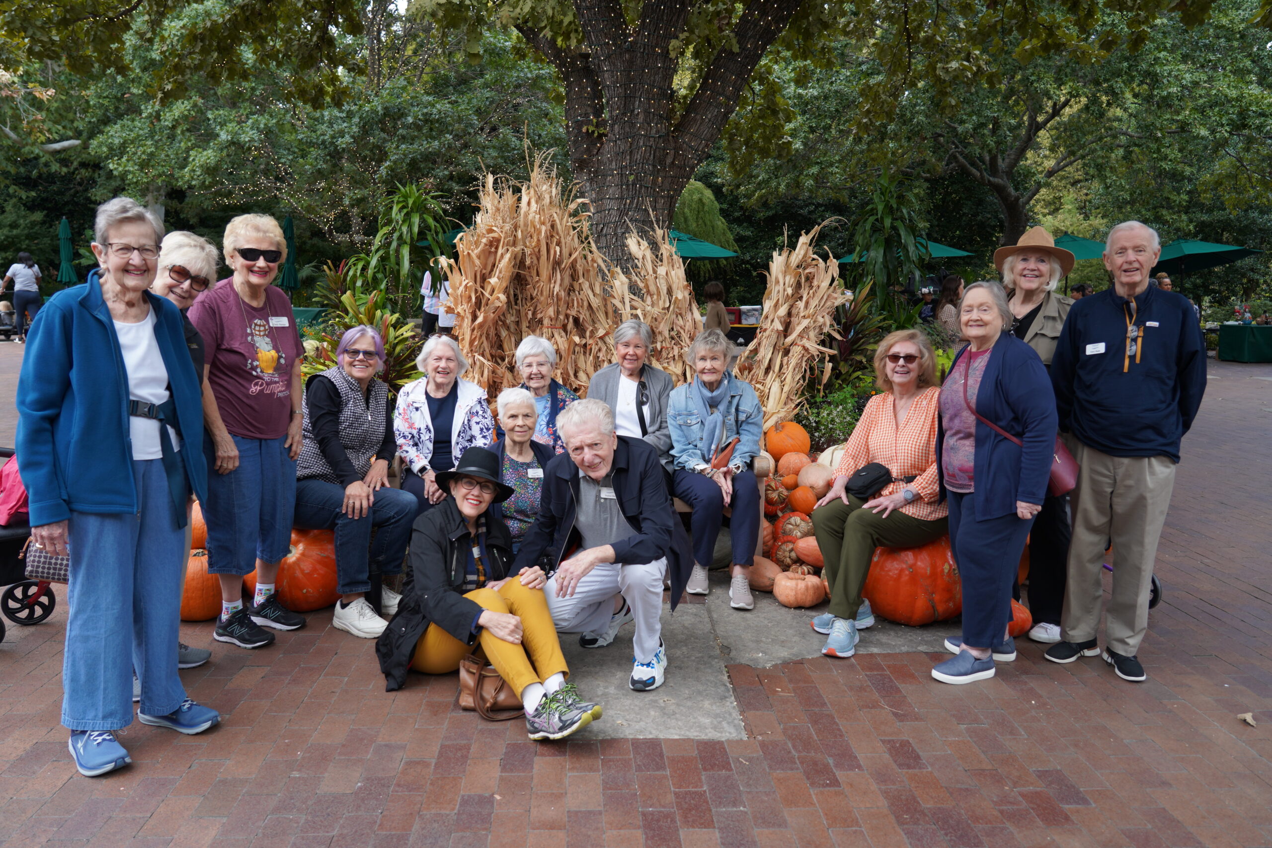 OAW and PVN Residents Celebrate Fall at the Dallas Arboretum