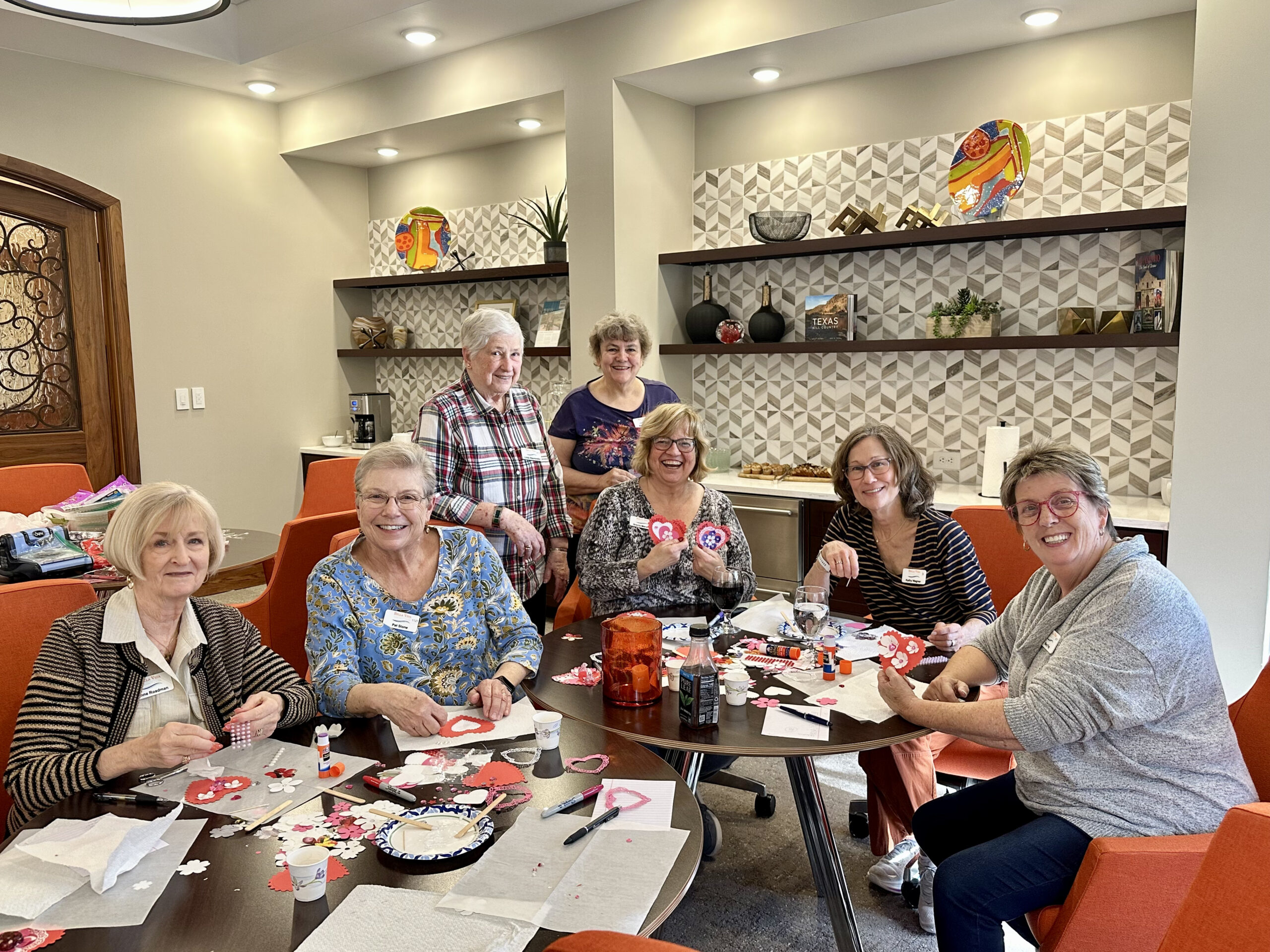 BV Crafts Hearts for Independence