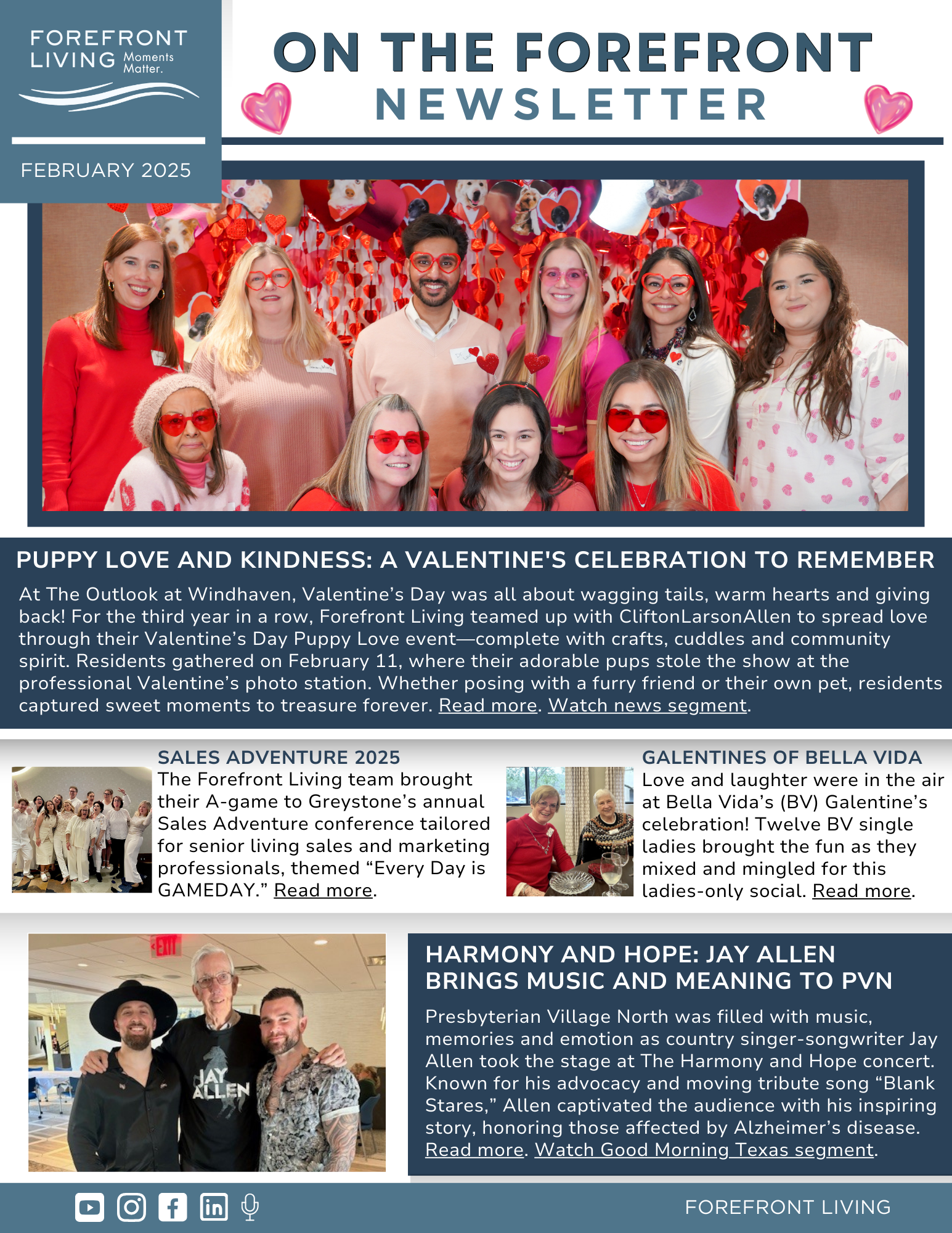 On the Forefront – February 2025 Newsletter